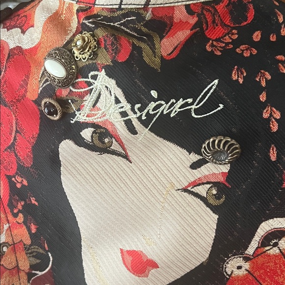 Desigual Multicolor Artistic Jacket - Picture 3 of 14